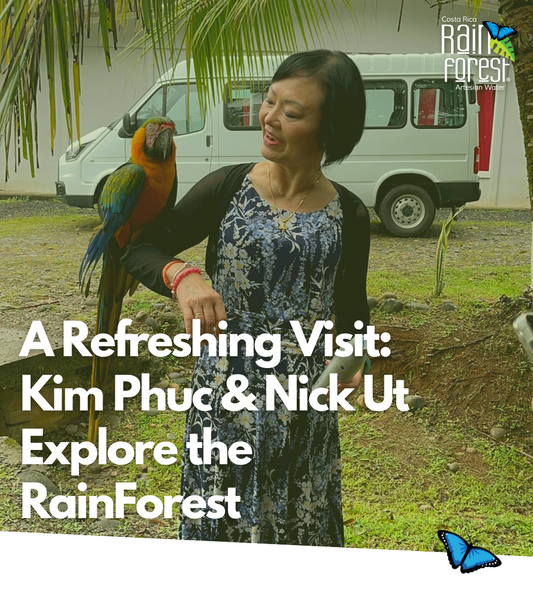 A Refreshing Visit: Kim Phuc & Nick Ut Explore the RainForest