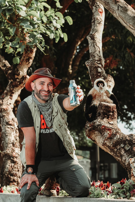 Coyote Peterson's Adventure with RainForest Water: #KissPlasticGoodbye in Costa Rica!