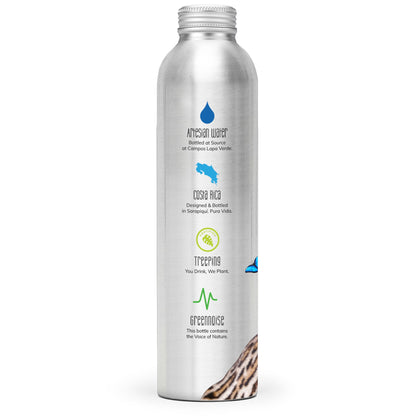 [Wholesale] RainForest Agua Artesiana Botella Aluminio Reusable 750mL